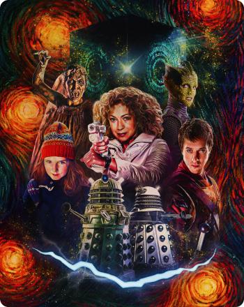 Doctor Who Collection: Series 5 Steelbook (back cover) (Credit: BBC Studios)