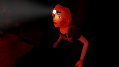 The Runaway (Credit: BBC&#039;s digital drama - BBC VR Hub - Passion Animation Studios)