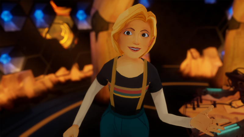 The Runaway (Credit: BBC&#039;s digital drama - BBC VR Hub - Passion Animation Studios)