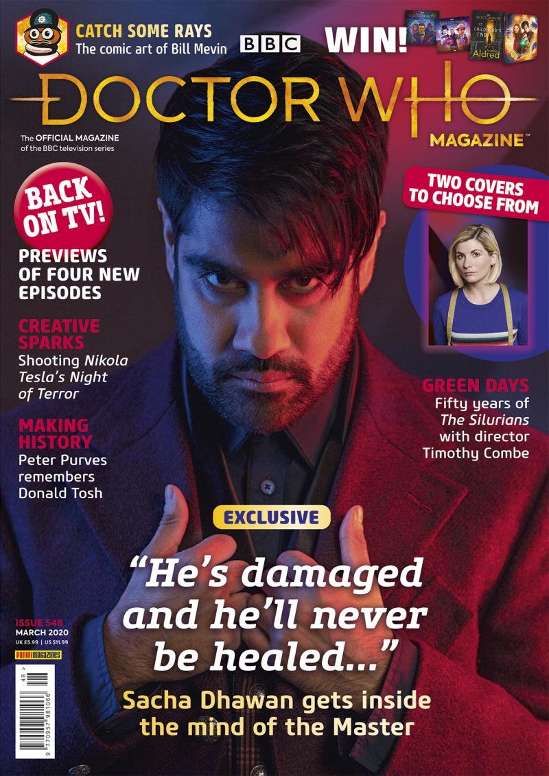 Doctor Who Magazine Issue 548 (Credit: Panini)