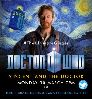 #TheUltimateGinger Vincent and The Doctor watchathon 30 Mar 2020 (Credit: Emily Cook/Stuart Crouch)