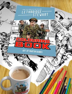 Lethbridge-Stewart Colouring Book (Credit: Candy Jar)