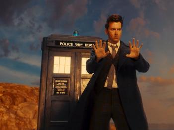 The Power of The Doctor: The new Doctor (DAVID TENNANT) (Credit: BBC)