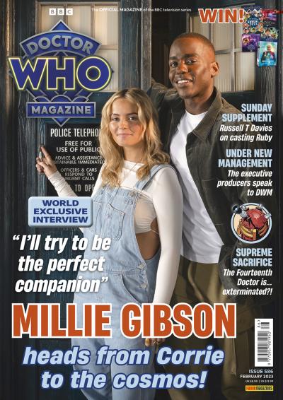 Doctor Who Magazine:  Issue 586 (Credit: Panini)