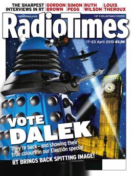 Radio Times (17-23 Apr 2010) - Blue Dalek