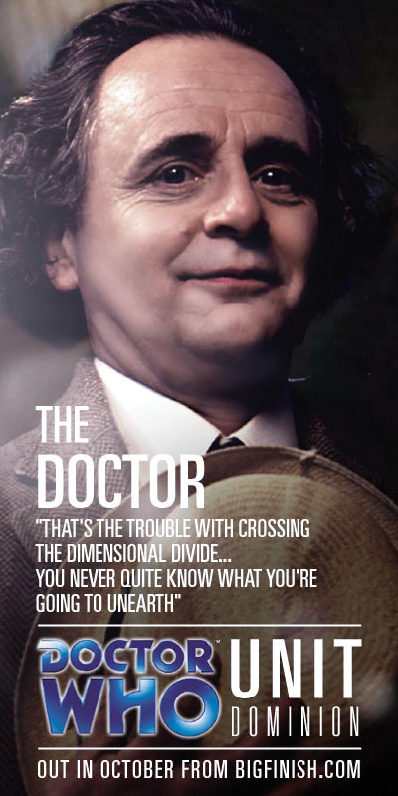 UNIT Dominion Postcard: The Doctor