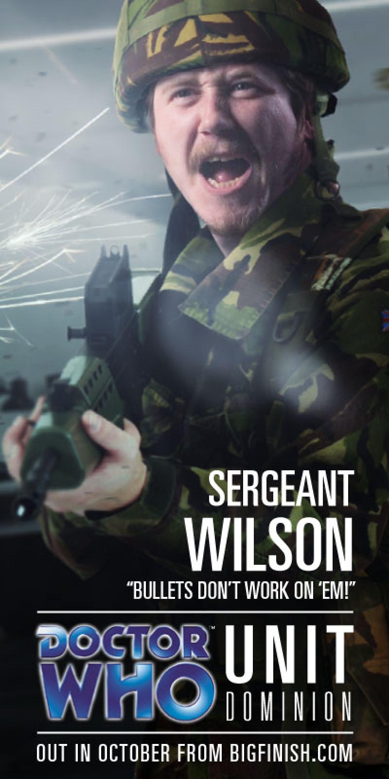 UNIT Dominion Postcard: Sergeant Wilson