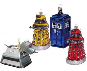 Doctor Who Christmas Decorations (BBC Shop)