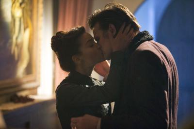 The Doctor (Matt Smith) and Clara (Jenna-Louise Coleman). Photo: BBC