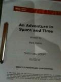 Script Cover. Photo: Mark Gatiss, via Twitter