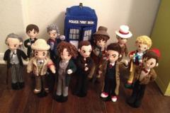 The Eleven (Crochet) Doctors. Photo: Allison Hoffman