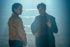 The Power of the Doctor: Yasmin Khan (MANDIP GILL) and The Master (SACHA DHAWAN) (Credit: BBC Studios/James Pardon)