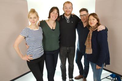 Hattie Morahan, Rebecca Root, Tom Price, Paul McGann,  Nicola Walker, Tony Whitmore (Credit: Big Finish)