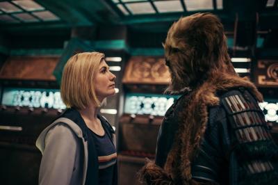 Karvanista, The Doctor (JODIE WHITTAKER) (Credit: BBC Studios/James Pardon)