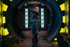 Once, Upon Time: Bel (Thaddea Graham) (Credit: BBC Studios (James Pardon))