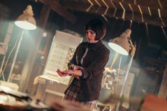 Village of the Angels: Claire (Annabel Scholey) (Credit: BBC Studios (BBC Studios))