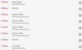 UKTV Original Schedule 18 Aug 2013 (Credit: UKTV)