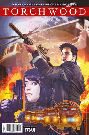 Torchwood #1 - Cover A: Tommy Lee Edwards (Credit: Titan)