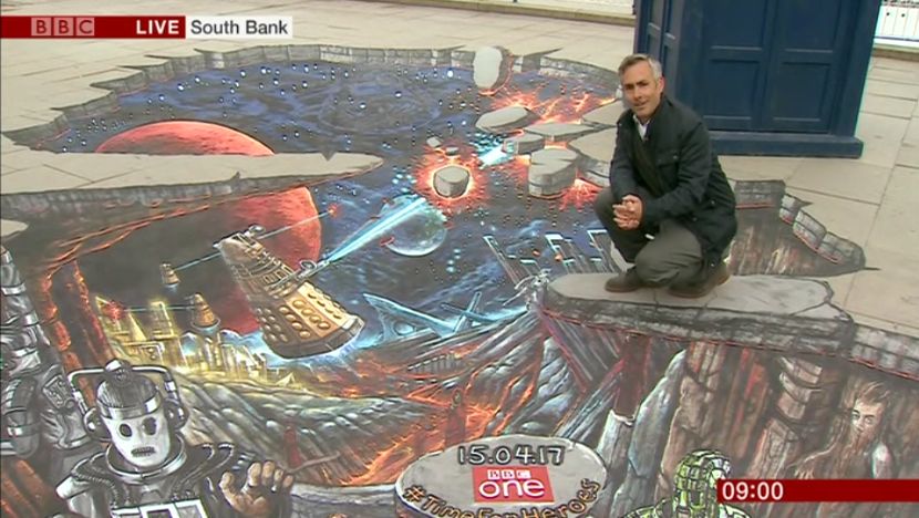 BBC Breakfast: Doctor Who report (12 Apr 2017) (Credit: BBC)
