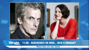 The Wright Stuff (Female Doctor discussion)