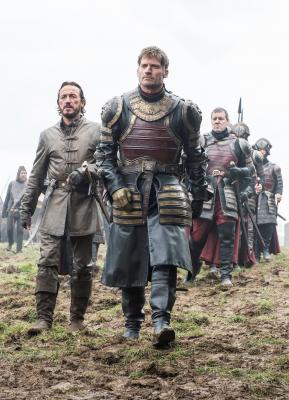 Jaime Lannister and Bronn (Credit: https://www.pinterest.com/)