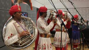 World on 3: Kathryn Tickell - Rajasthan Heritage Brass Band in session