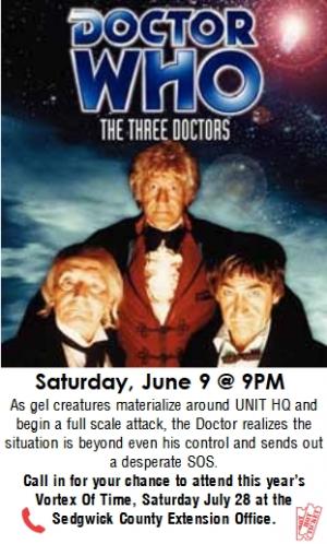 The Three Doctors: (KPTS summer drive)