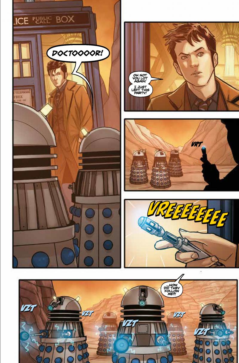 Time Lord Victorious #1 - Page 1 (Credit: Titan )