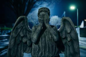 Weeping Angel (Credit: James Pardon / BBC Studios)