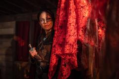 Legend Of The Sea Devils: Madam Ching (CRYSTAL YU) (Credit: BBC Studios/James Pardon)