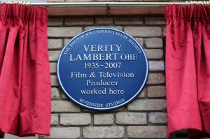 Verity Lambert Plaque (Credit: DWAS)