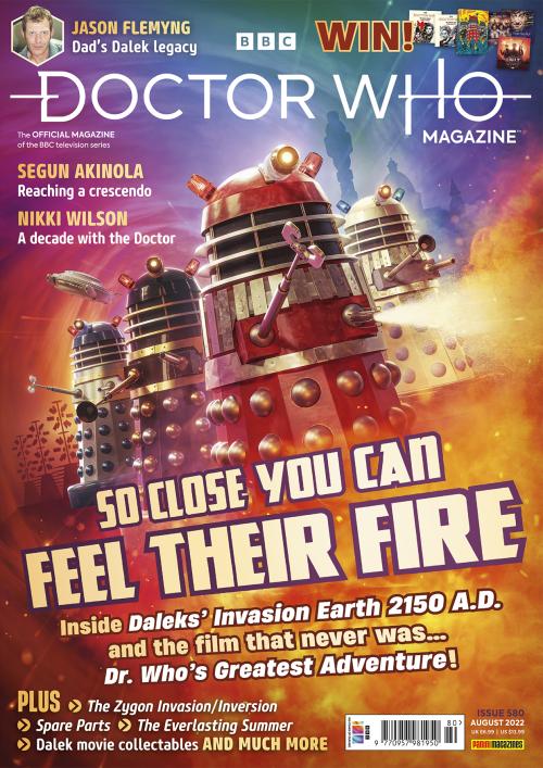 Doctor Who Magazine: issue 580 (Credit: Panini)