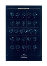 Doctor Who: Worlds of Wonder - merchandise - Gallifreyan alphabet mounted ptint