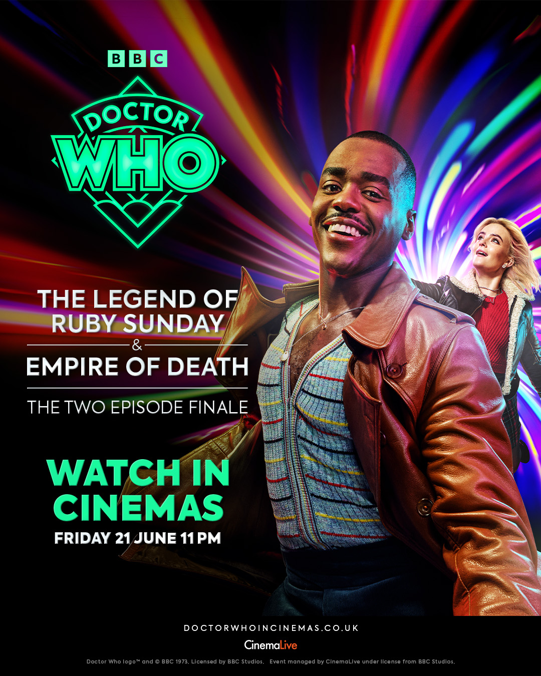 Doctor Who News Finale to be screened in cinemas across the UK