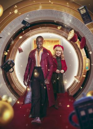 Joy To The World: The Doctor (Ncuti Gatwa) and Joy (Nicola Coughlan) (Credit: BBC (Danny Kasirye &amp;amp; James Pardon))