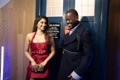 Doctor Who: Unleashed: Belinda Chandra (VARADA SETHU), The Doctor (NCUTI GATWA) (Credit: BBC Studios (James Pardon))