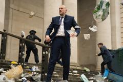 The War Between the Land and the Sea: Barclay Pierre-Dupont (RUSSELL TOVEY) (Credit: BBC Studios (James Pardon))